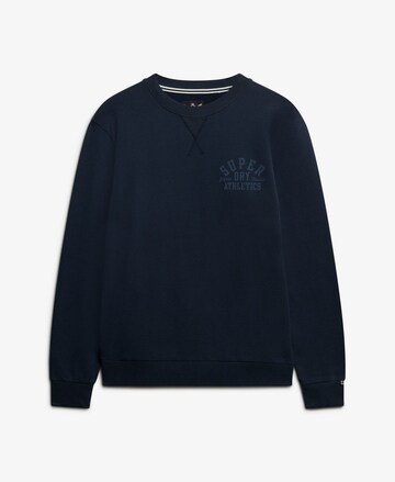 Sweat-shirt 'Athletic Essentials' Superdry en bleu