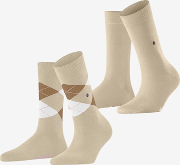 BURLINGTON Socken 'Everyday Mix 2-Pack' in Beige: Vorderseite