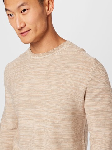 JACK & JONES Pullover 'Sal' in Beige