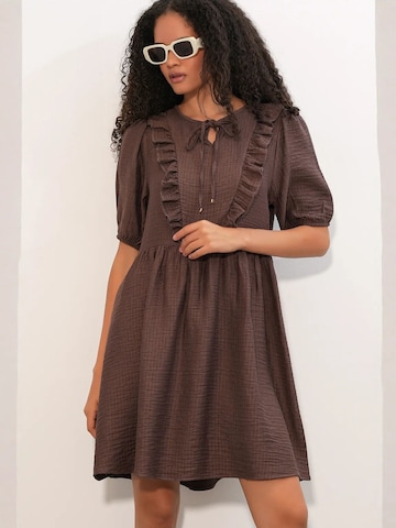 Bigdart Dress 'Mini' in Brown