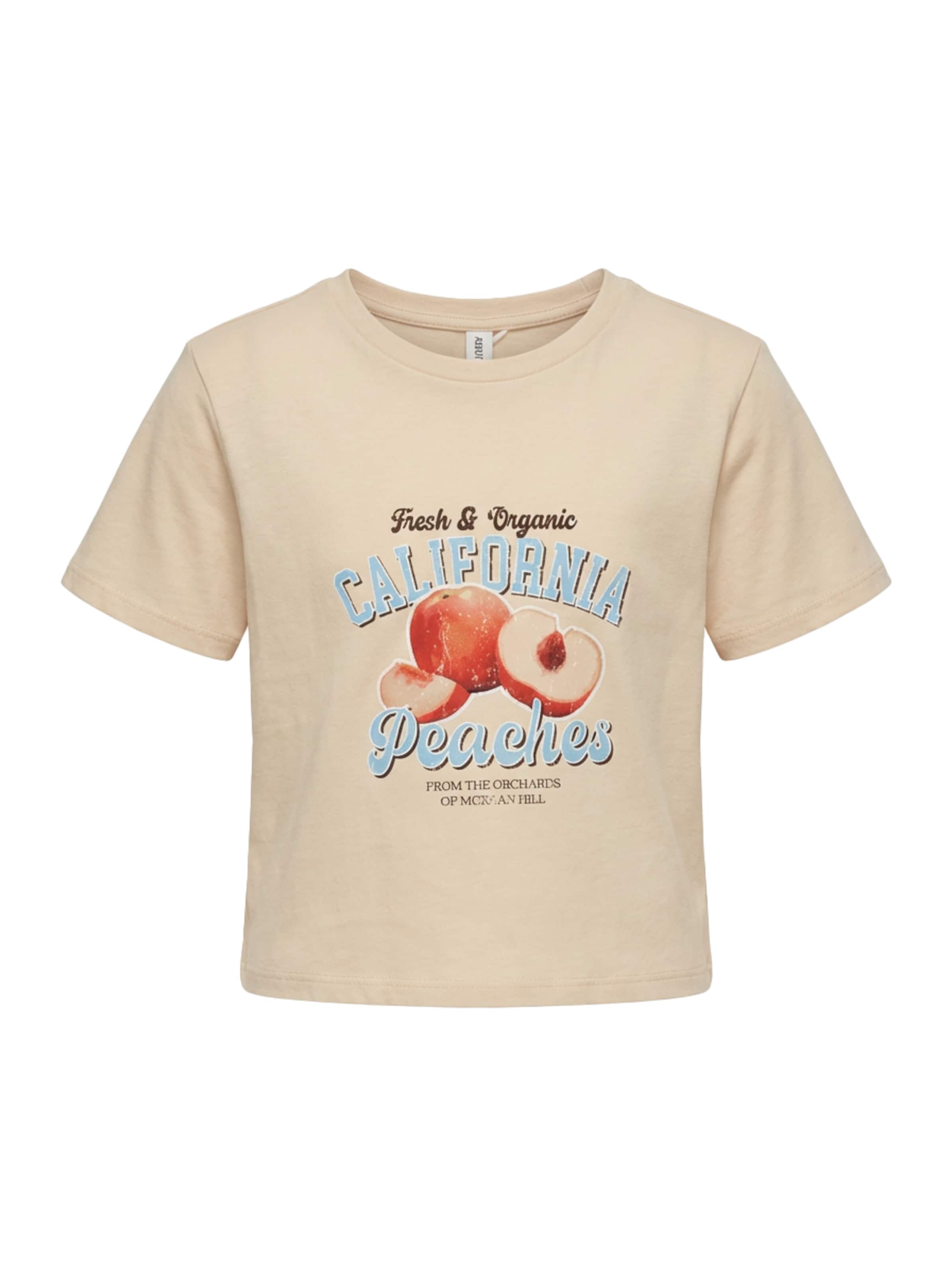 ABOUT YOU Tričko 'Ava' – béžová: přední strana