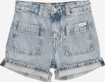 Calvin Klein Jeans Regular Farkut värissä sininen: etupuoli