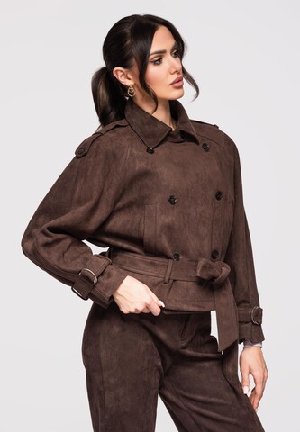 Ombre Tussenjas in Bruin