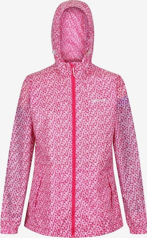 REGATTA Performance Jacket 'Print Pack It' in Pink: front