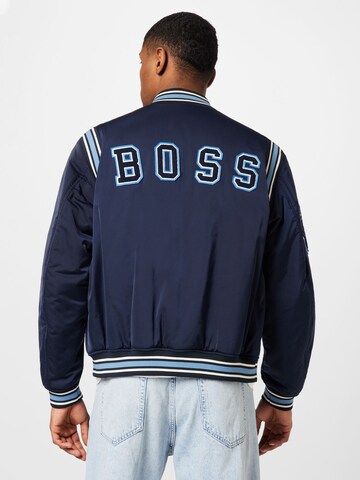 BOSS Orange Tussenjas 'Oronzo' in Blauw