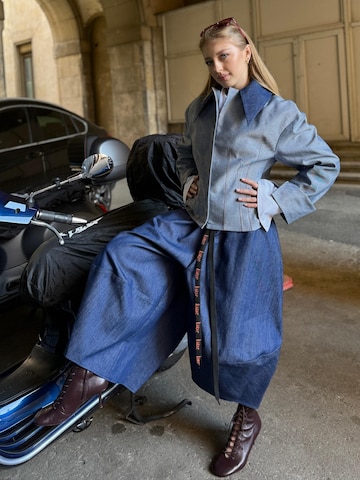 IUnique Wide Leg Hose 'Ballonique Denim Pants – Blue' in Blau