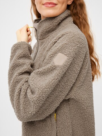 Derbe Fleece Jacket 'Kuschelby' in Beige