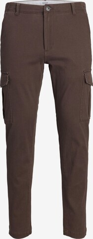 JACK & JONES Regular Cargo Pants 'Marco Joe' in Brown: front