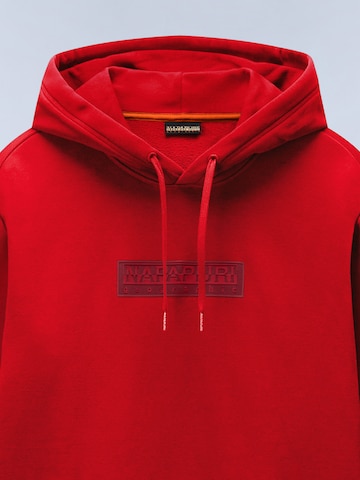 NAPAPIJRI Sweatshirt in Rot