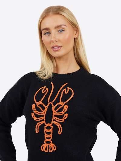 BRAVE SOUL Pull-over en XS en noisette / noir, Vue avec produit
