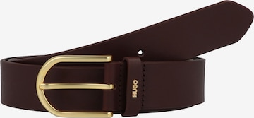 HUGO Belt 'Zoey' in Brown: front