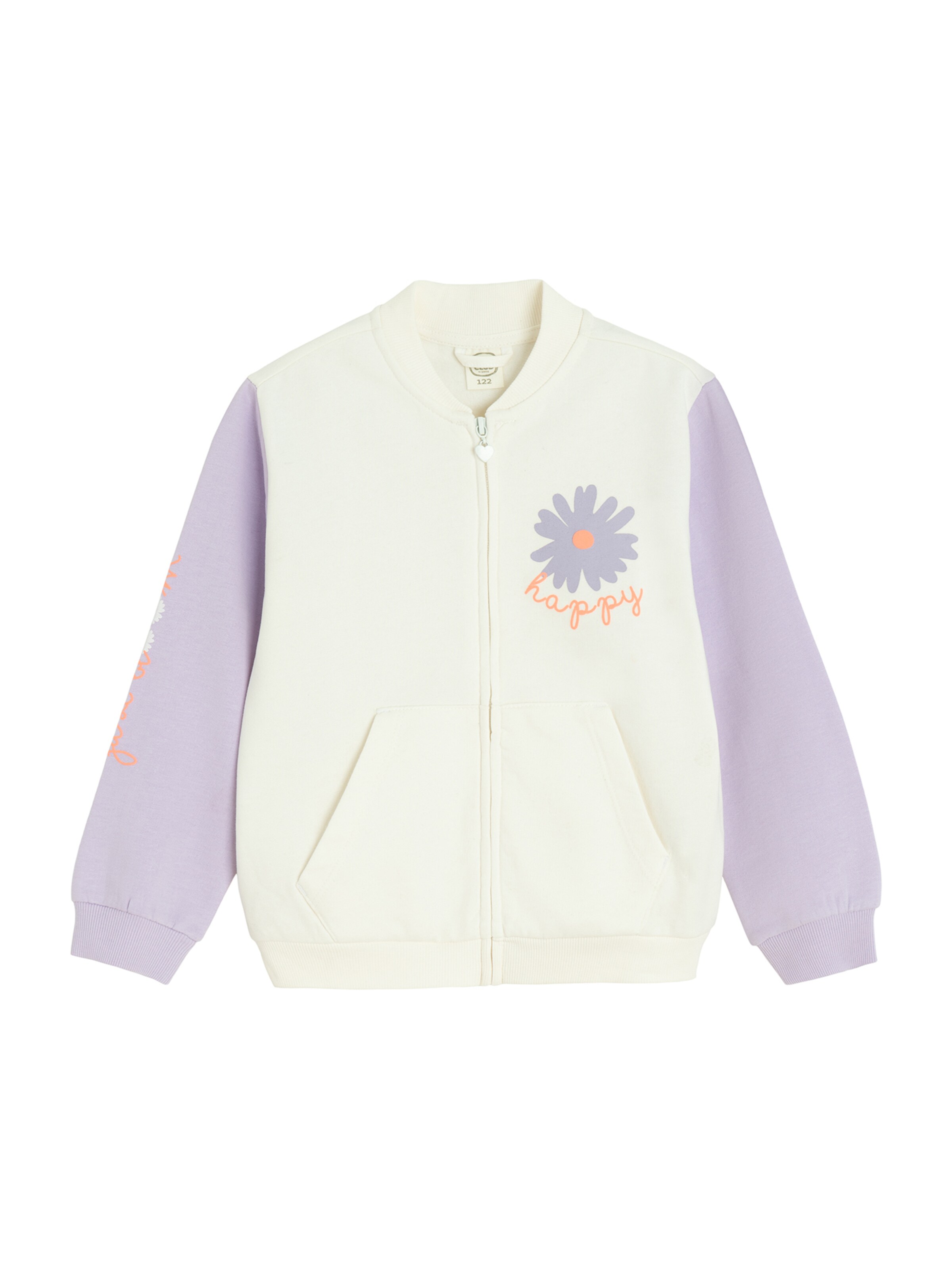 Cool Club Sweatvest in Wit: voorkant