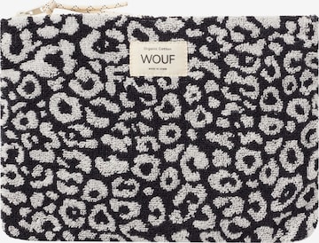 Wouf Cosmetic Bag 'Terry Towel' in Grey: front