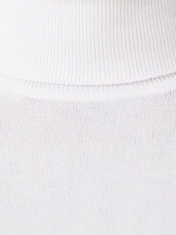 Sweat-shirt Bershka en blanc