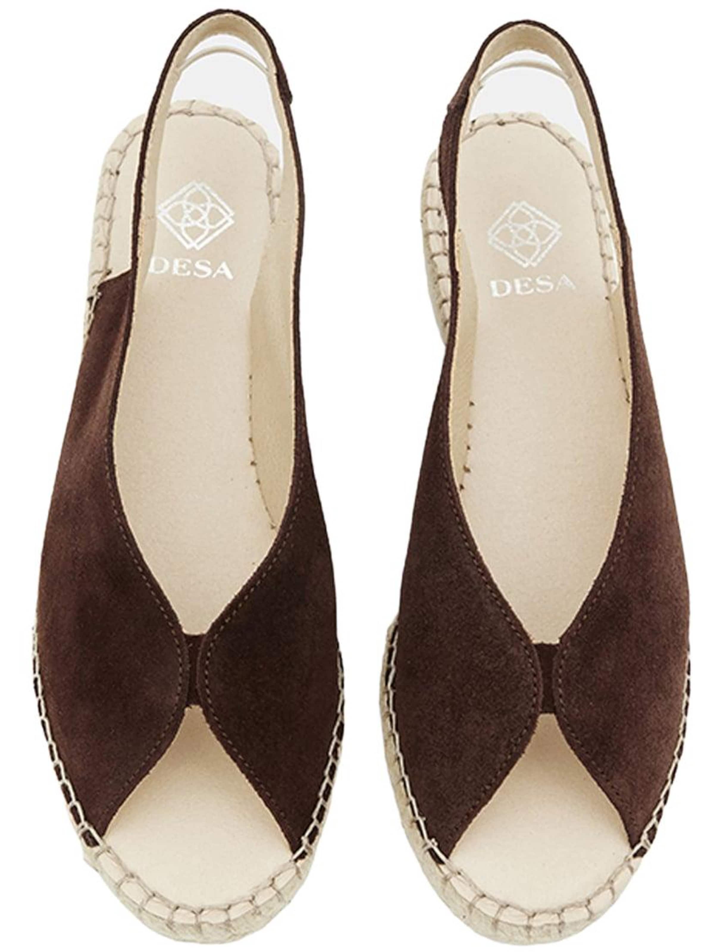 Sandales 'Sandalen' Desa en marron