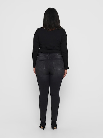 ONLY Carmakoma Regular Jeans 'VICKY' in Zwart