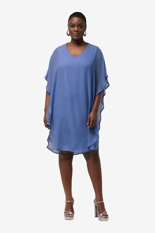 Robe Ulla Popken en bleu : devant