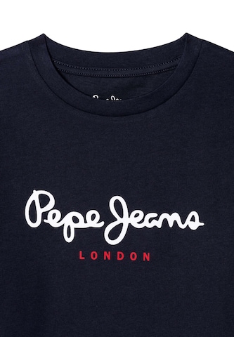 Pepe Jeans Shirt 'New Herman' in Blau