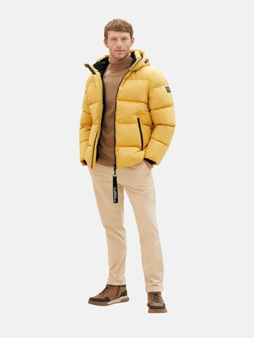 Veste d’hiver TOM TAILOR en jaune