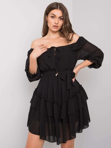 Madnezz House Kleid in Schwarz: Vorderseite