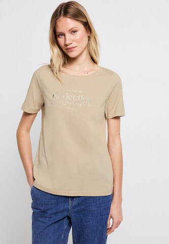 STREET ONE Shirt in Beige: front