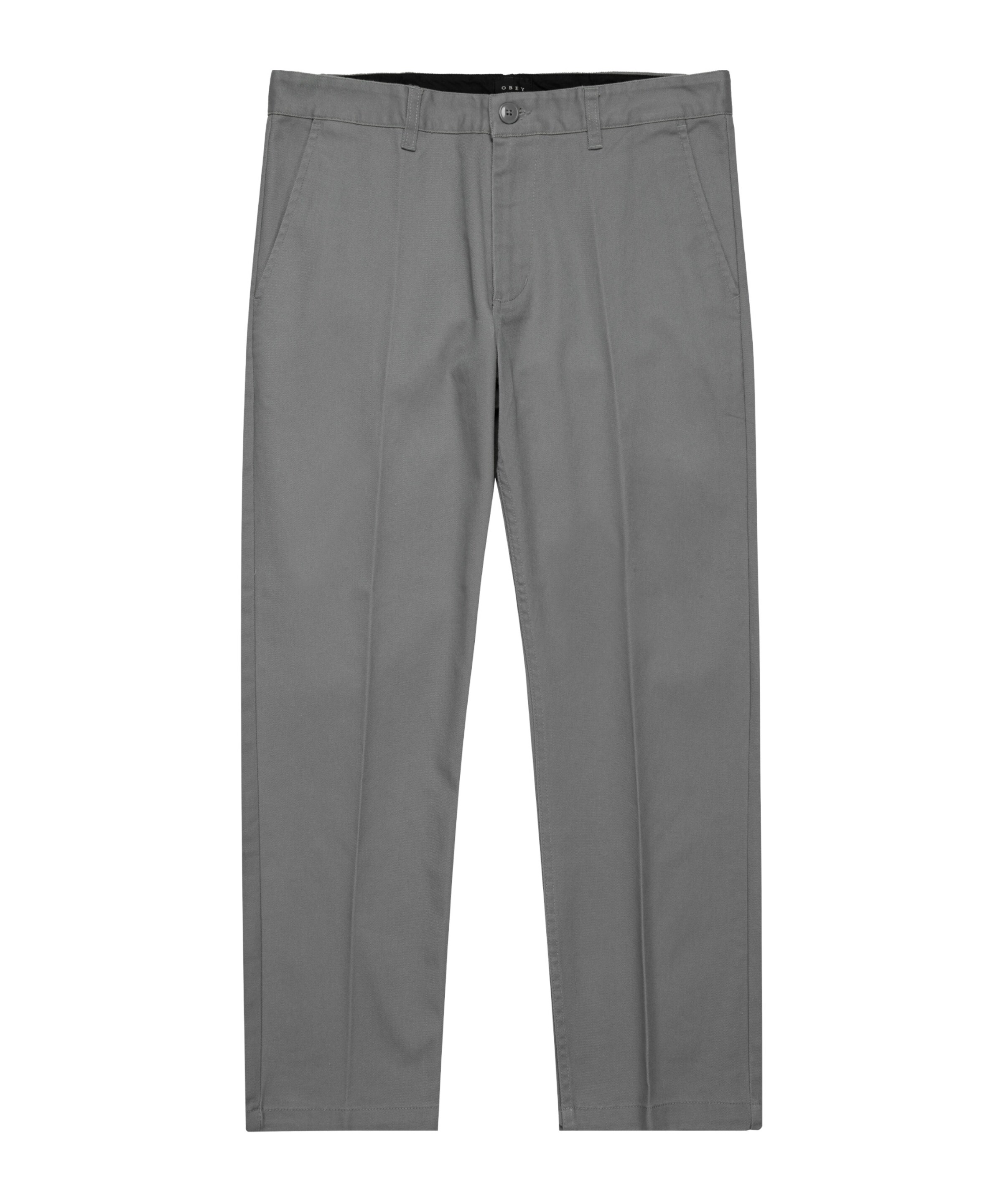 Obey Regular Sports trousers in Grey: front