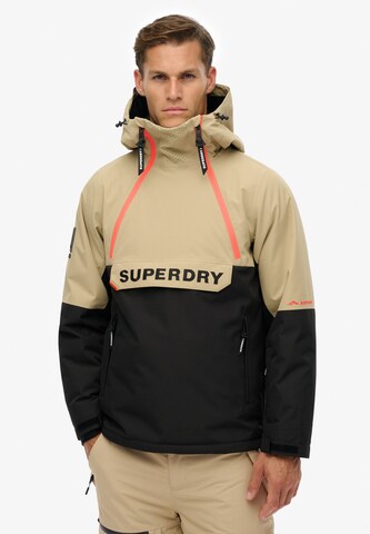 Veste outdoor Superdry & Co en beige : devant