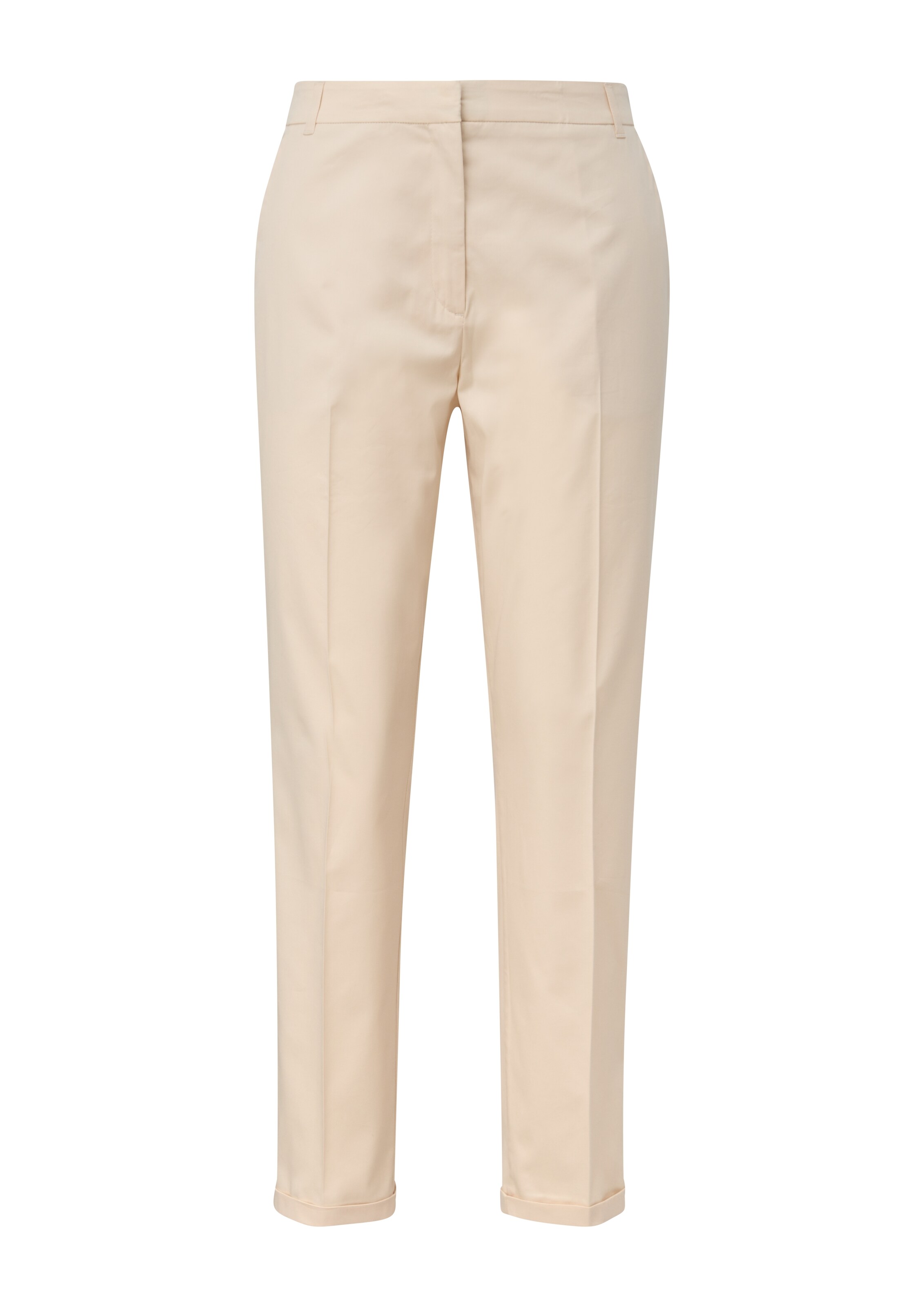 s.Oliver BLACK LABEL Regular Pleated Pants in Yellow: front