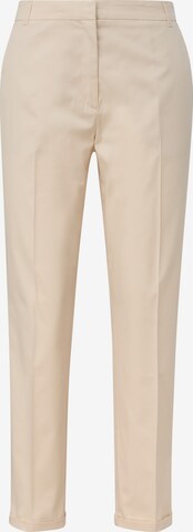 s.Oliver BLACK LABEL - regular Pantalón de pinzas en amarillo: frente