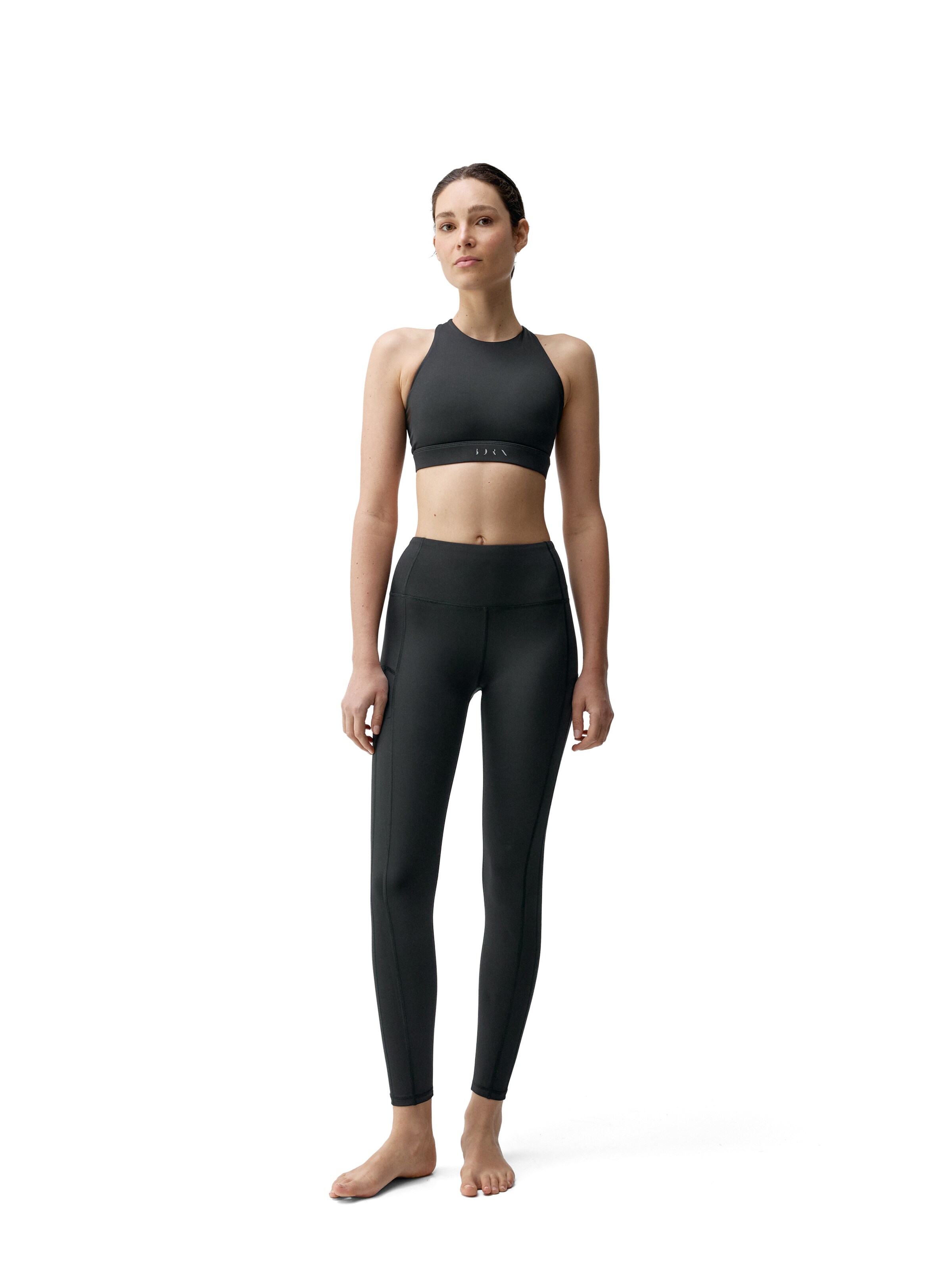 Born Living Yoga Sporttop ' Asura ' in Zwart