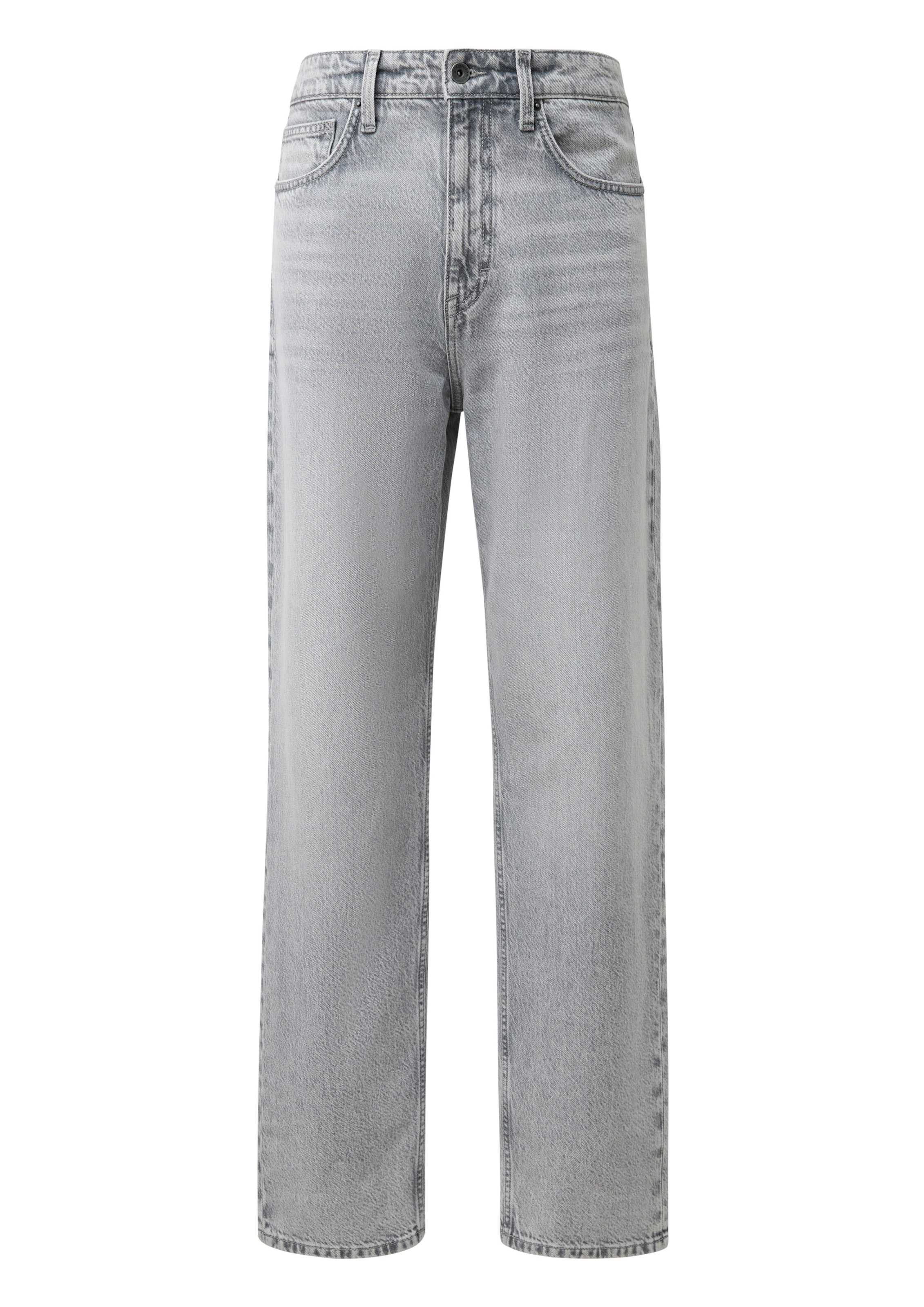 QS Jeans in Grau: Vorderseite