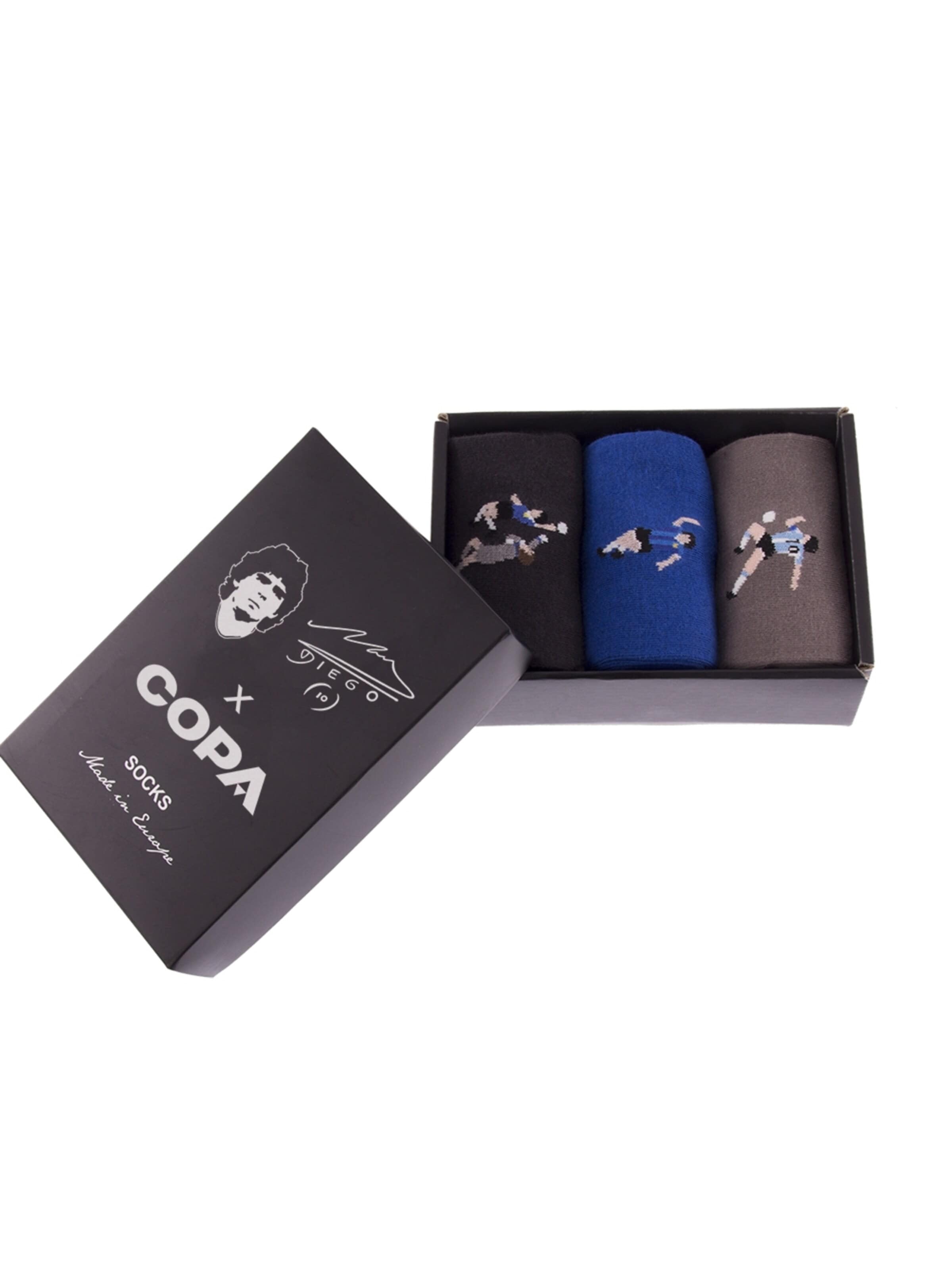 COPA FOOTBALL Football socks 'Maradona X COPA Argentina Sokken Box' in Black