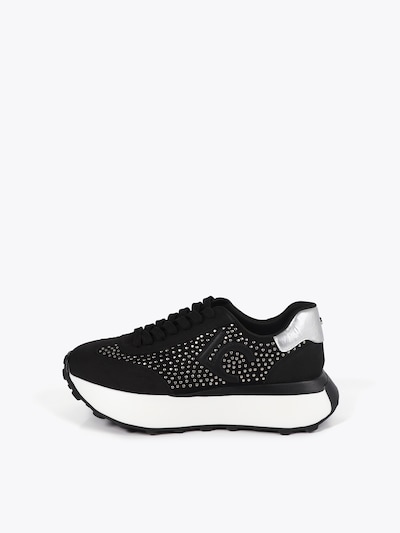 Sneaker bassa Lola Casademunt di colore nero / argento, Visualizzazione prodotti