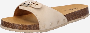 Scholl Iconic Pantofle 'PESCURA LEA' – bílá: přední strana