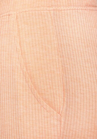 s.Oliver Regular Pyjamahose in Orange