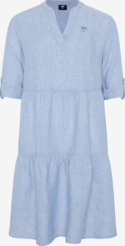 Polo Sylt Shirt Dress in Blue: front