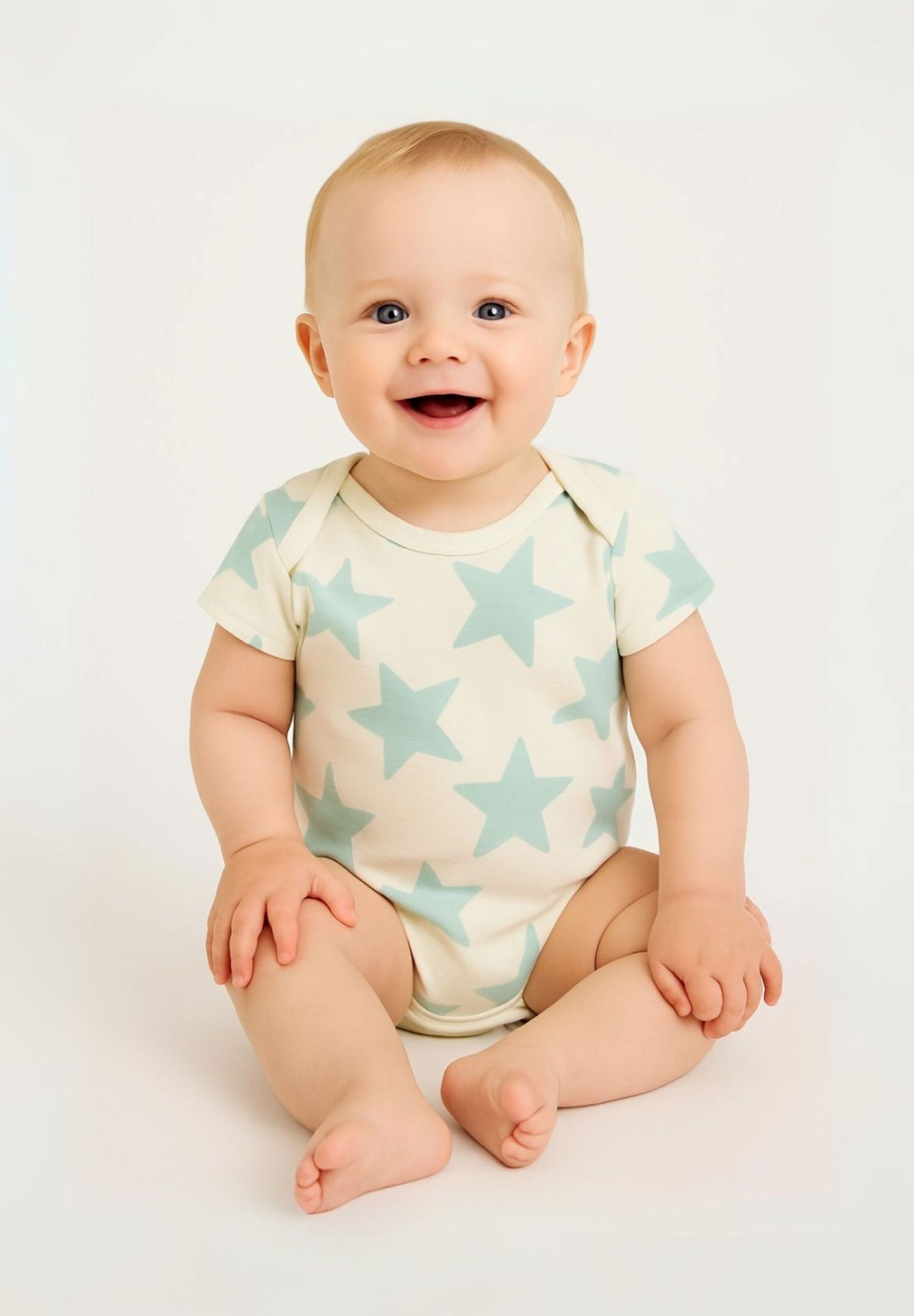 Tutina / body per bambino di MINOTI in beige: frontale