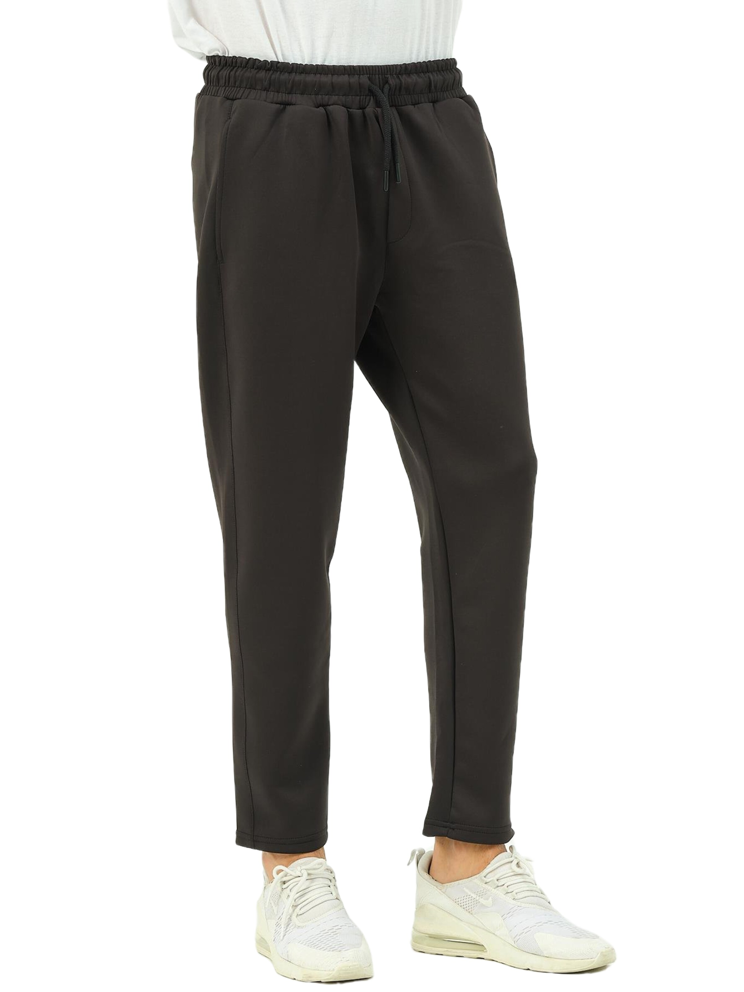 Effilé Pantalon C&City en noir