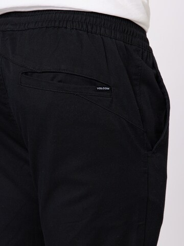 Volcom Tapered Broek 'Fickin' in Zwart