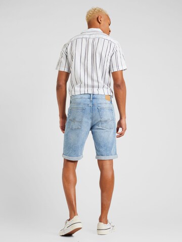 QS Regular Shorts 'John' in Blau