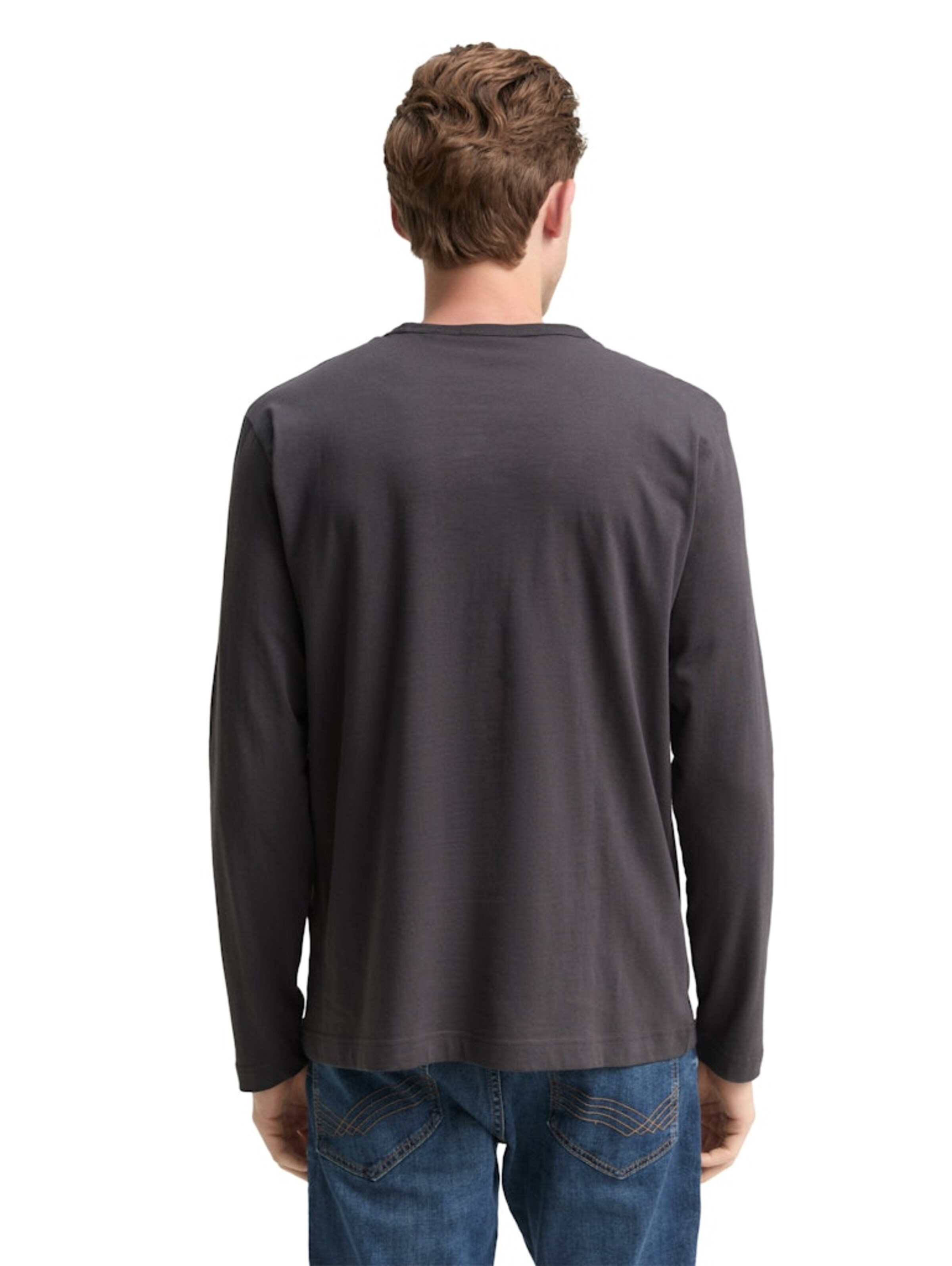 TOM TAILOR Shirt in Grau