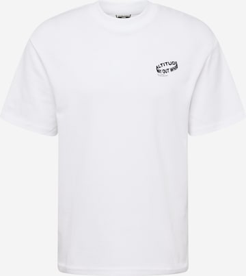 JACK & JONES Shirt 'THREAD' in Wit: voorkant