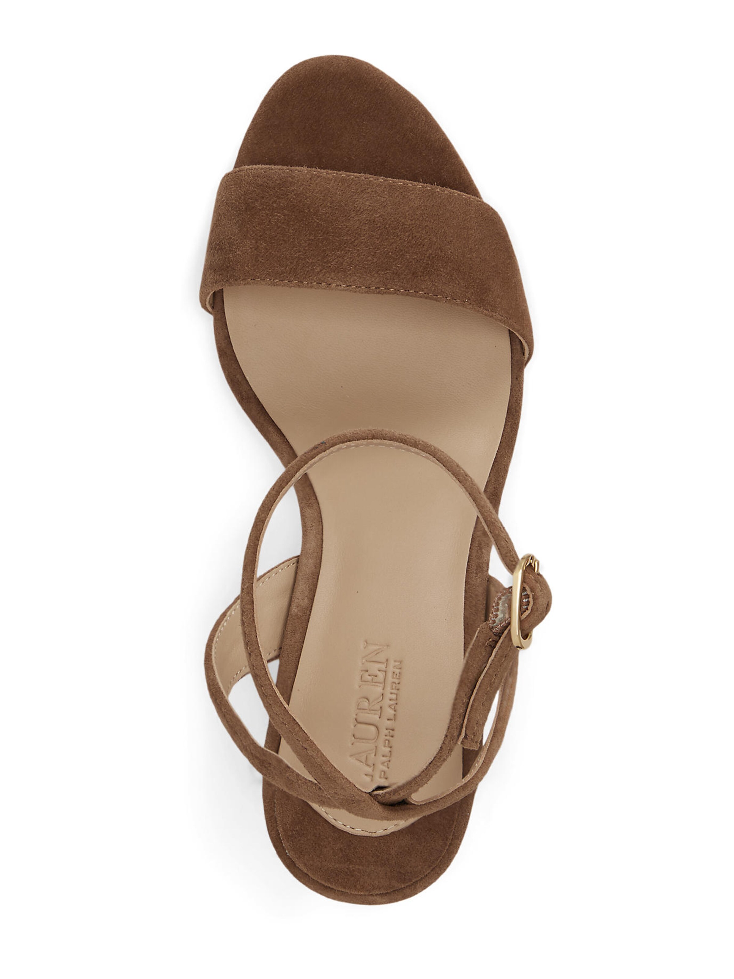 Lauren Ralph Lauren Remsandal 'GRACY' i brun