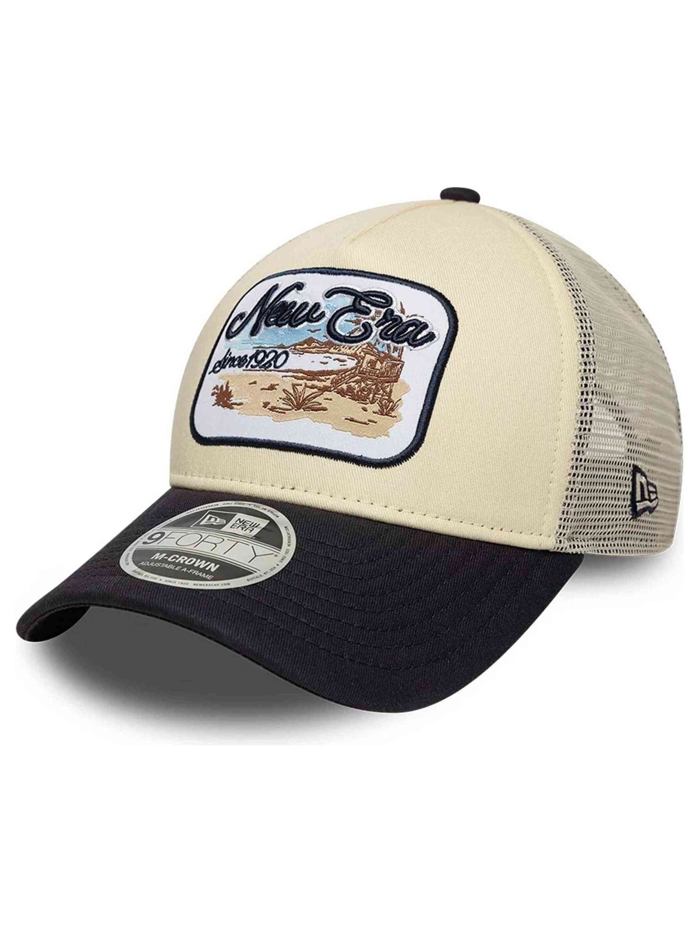 NEW ERA Casquette de sport en 54-64 en beige, Vue avec produit