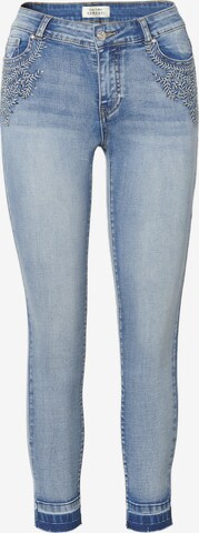 KOROSHI Slimfit Jeans i blå: framsida
