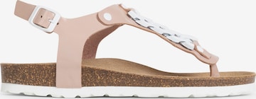 Bayton T-bar sandals 'Astrid' in Pink