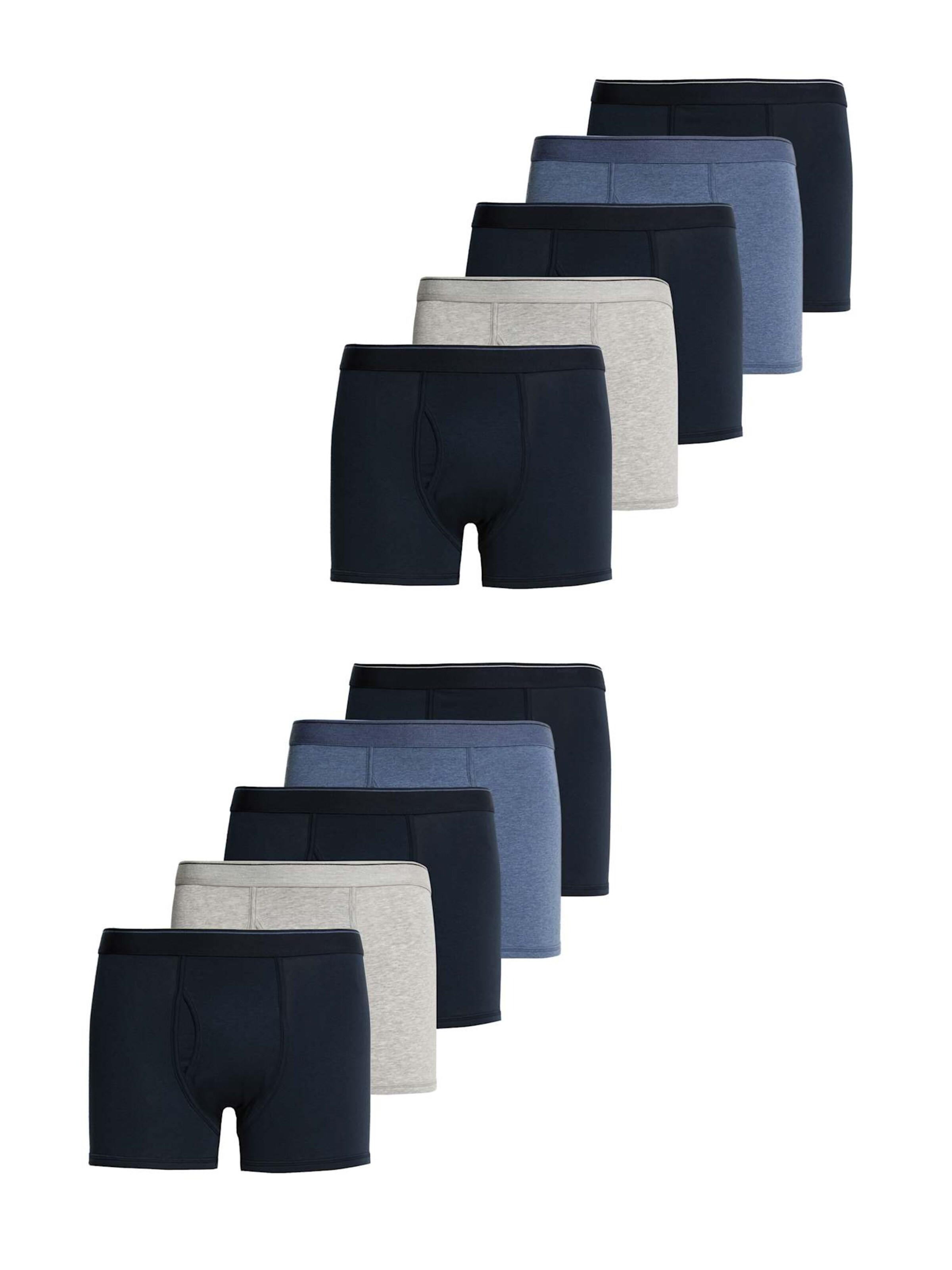 Marks & Spencer Boxershorts in Blauw: voorkant