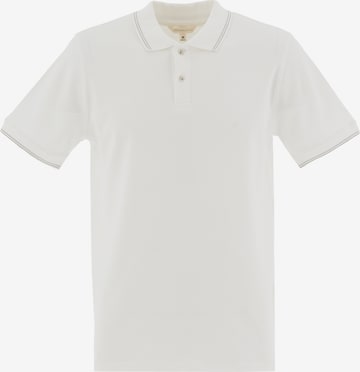 Organication Poloshirt in Weiß: Vorderseite