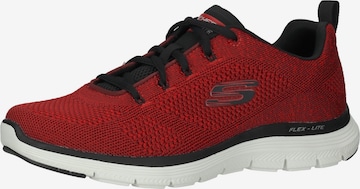 Sneaker bassa 'Flex Advantage 4.0' di SKECHERS in rosso: frontale