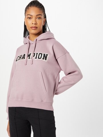 Felpa di Champion Authentic Athletic Apparel in rosa: frontale